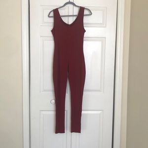 Burgundy Bodysuit